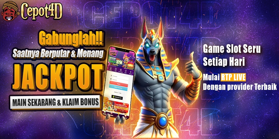 Ilustrasi orang sedang menang taruhan online dengan ekspresi gembira, memegang smartphone dengan tampilan aplikasi taruhan dan latar belakang warna merah cerah